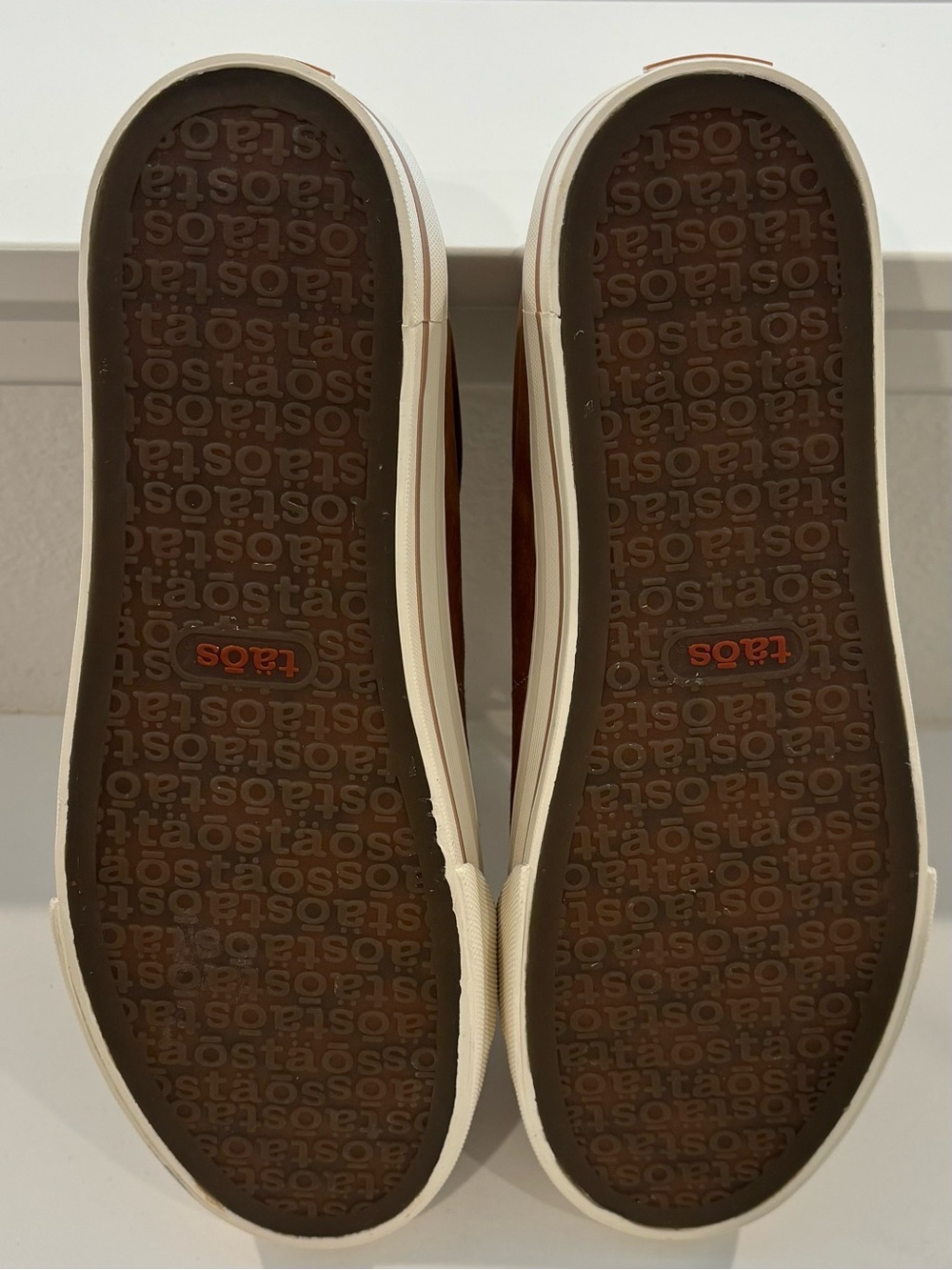 Taos 'Z Soul' Tan Brown Canvas Sneakers - Size 10 Wide - Picture 6 of 9